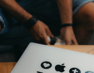 Aufkleber MacBook